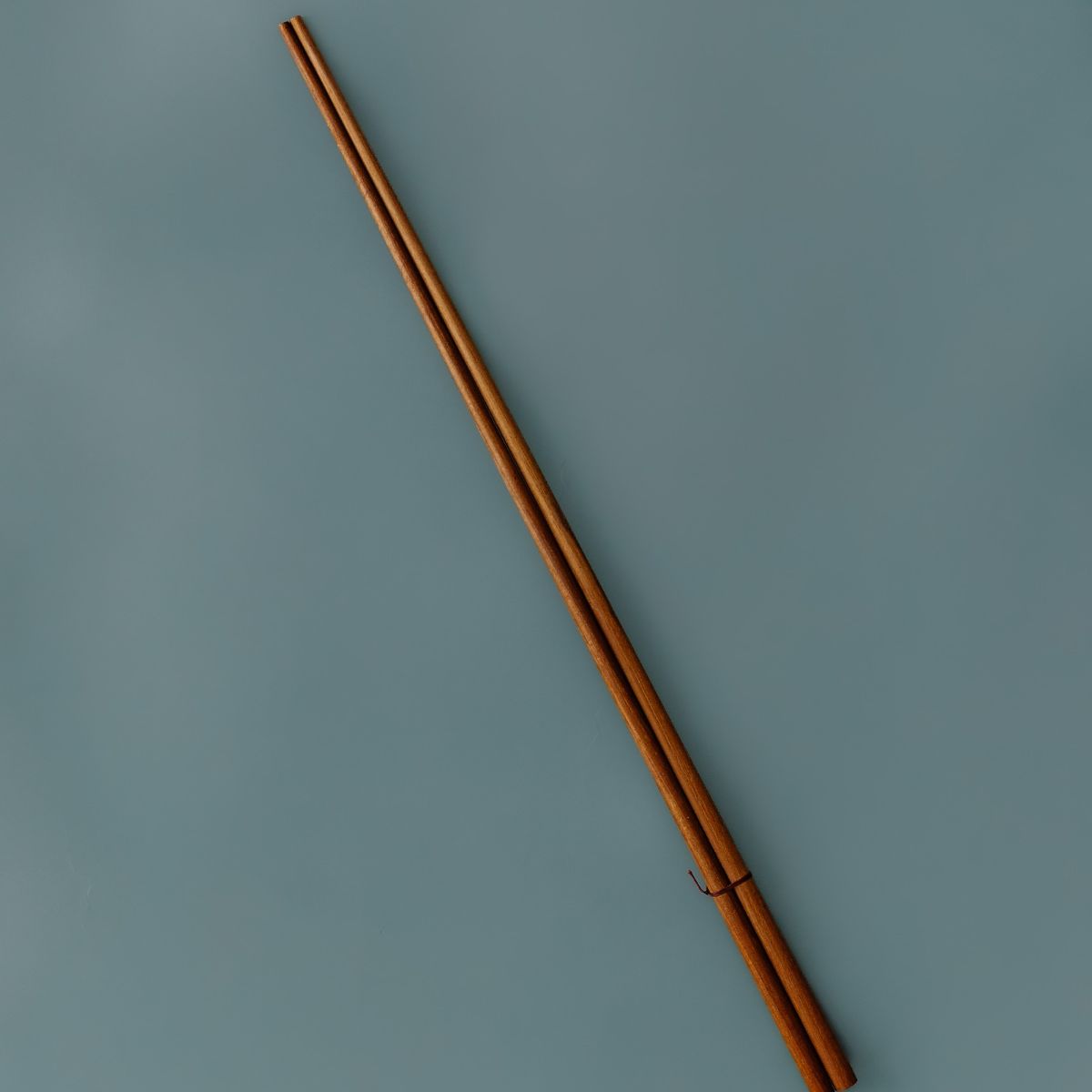 Extra-long 38cm teak wood cooking chopsticks for stir fry and frying, Professional-grade handcrafted wooden chef sticks shipped from New Zealand