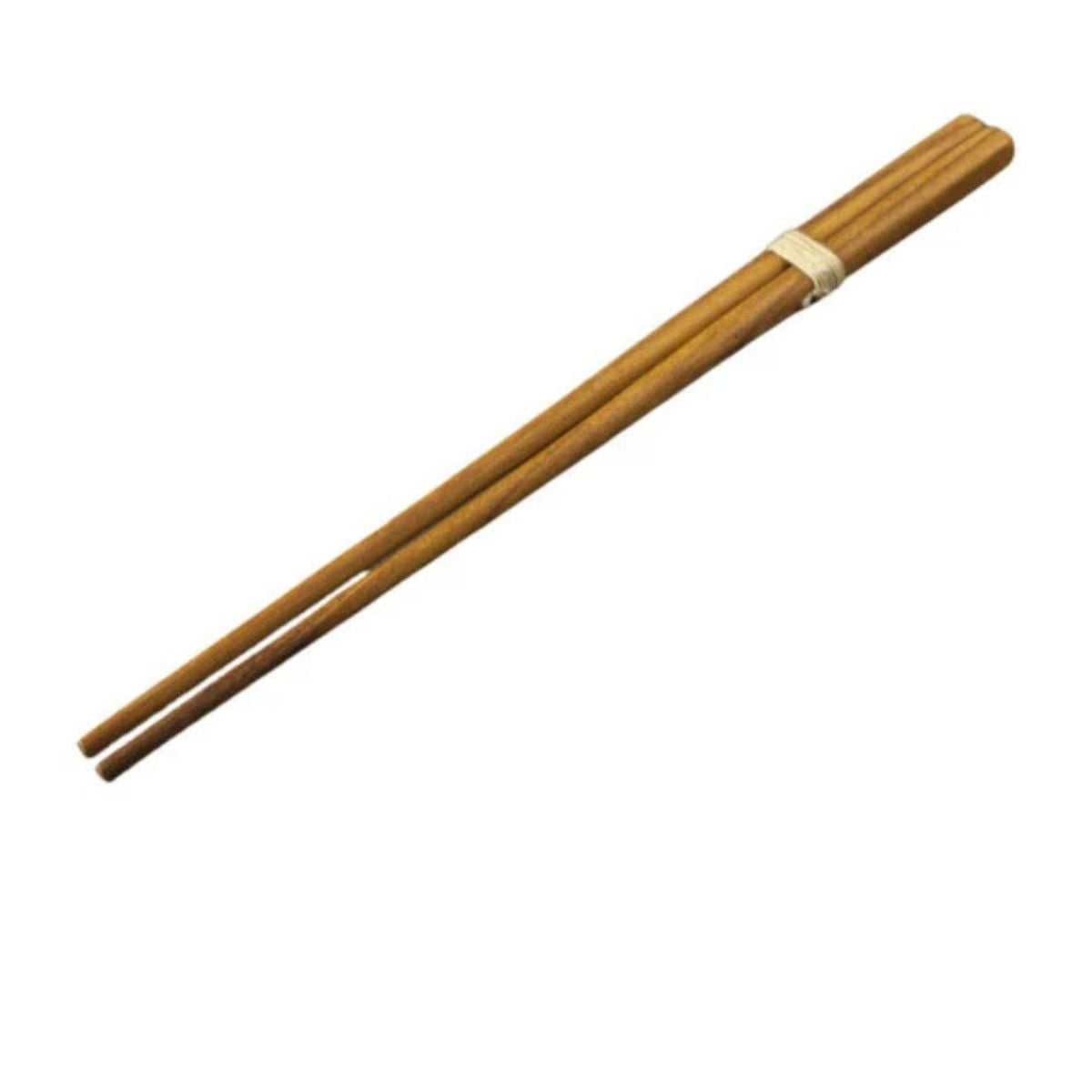 Set of 4 x long 36cm teak cooking chopsticks for frying and serving, Handcrafted extra-long wooden kitchen sticks for non-stick pans.