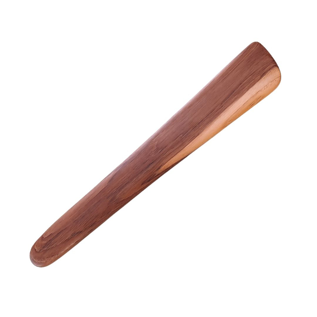 handcrafted wooden saute spatula