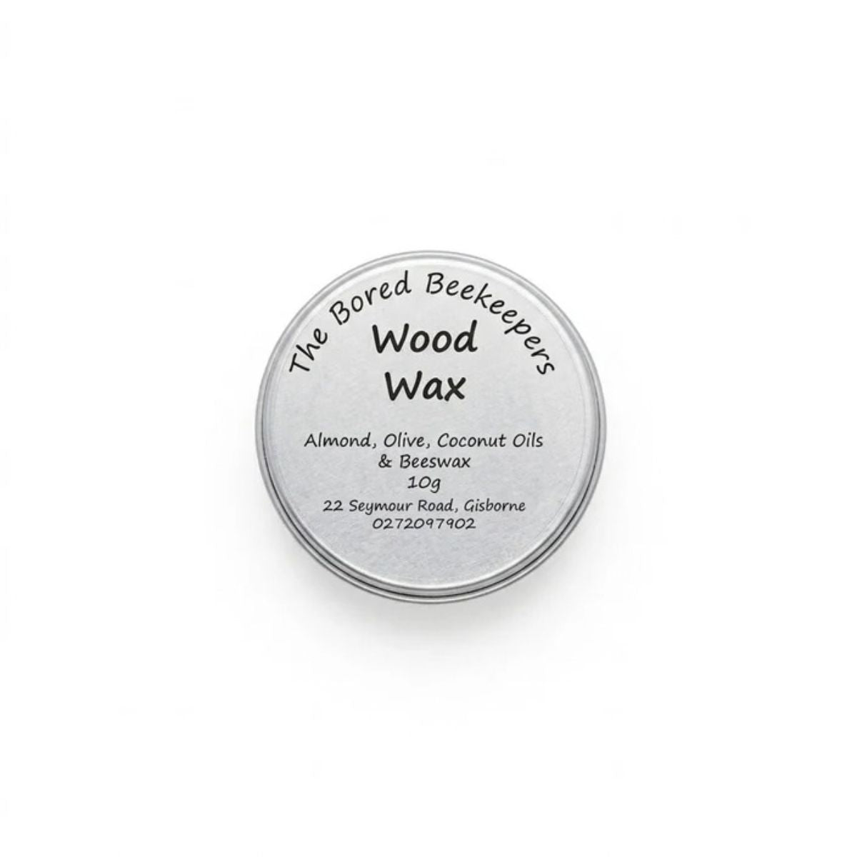 Nourish and protect your handcrafted wooden utensils with this 100% natural wood wax. Made locally in Gisborne by The Bored Beekeepers, this food-safe blend combines pure beeswax with almond, olive, and coconut oils to restore natural luster, prevent drying, and build a protective barrier on teak spoons, spatulas, and boards. Perfectly sized as a compact sample or travel tin to keep your wooden kitchenware looking smooth and well-cared for.