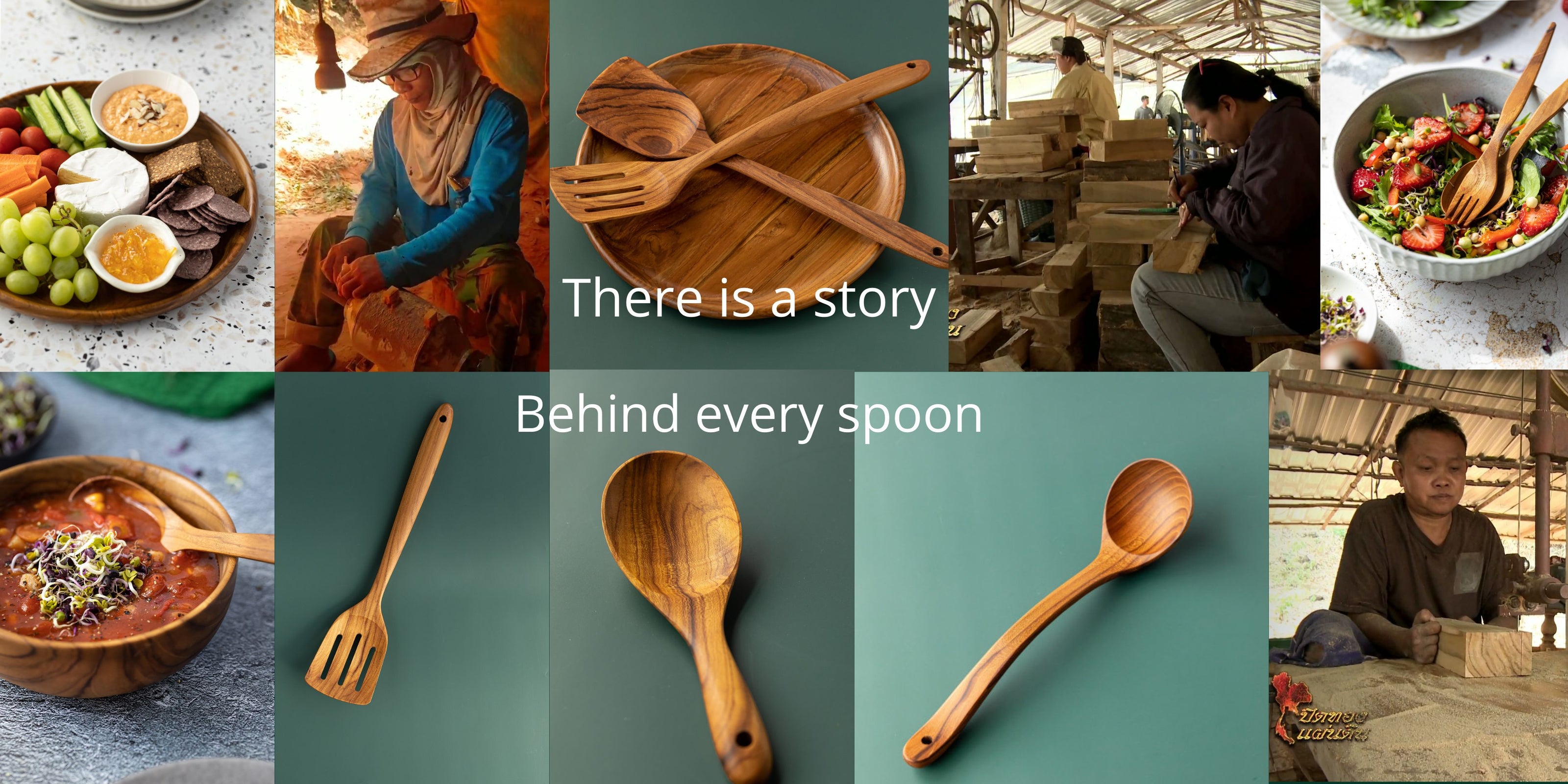 Yompai Wooden Kitchen Utensils NZ New Zealand