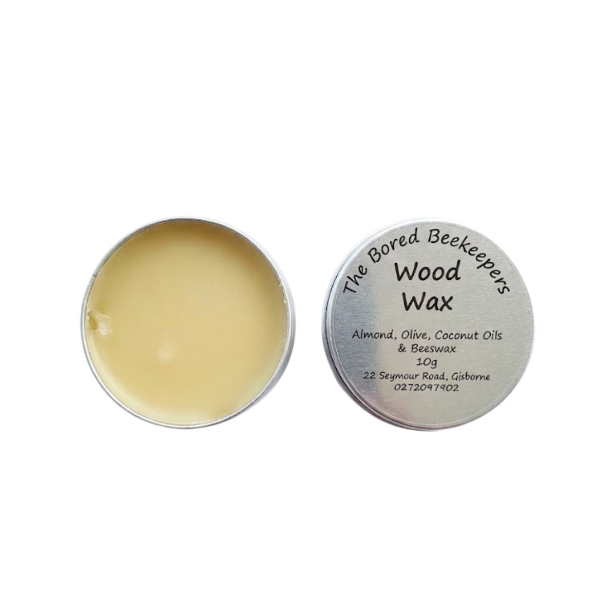 Natural Beeswax Wood Conditioner (10g Tin)