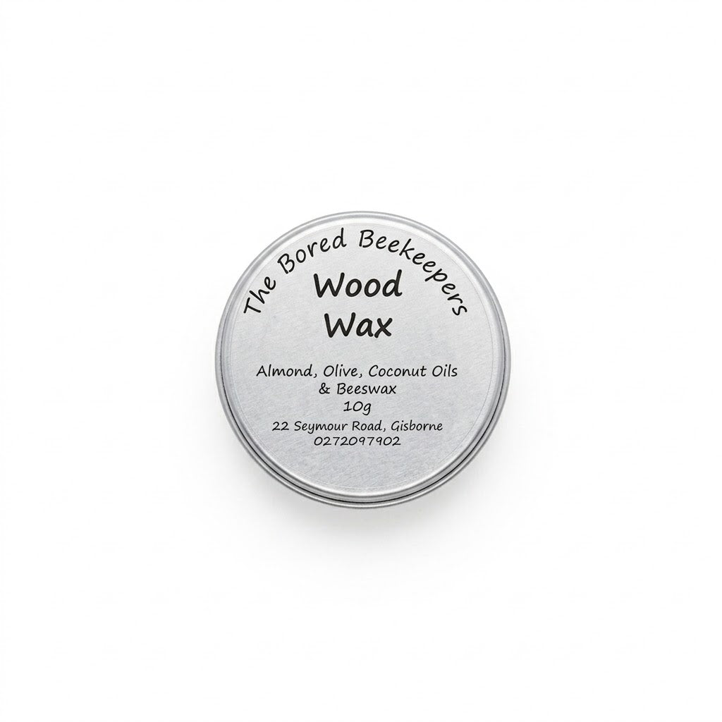 Natural Beeswax Wood Conditioner (10g Tin)