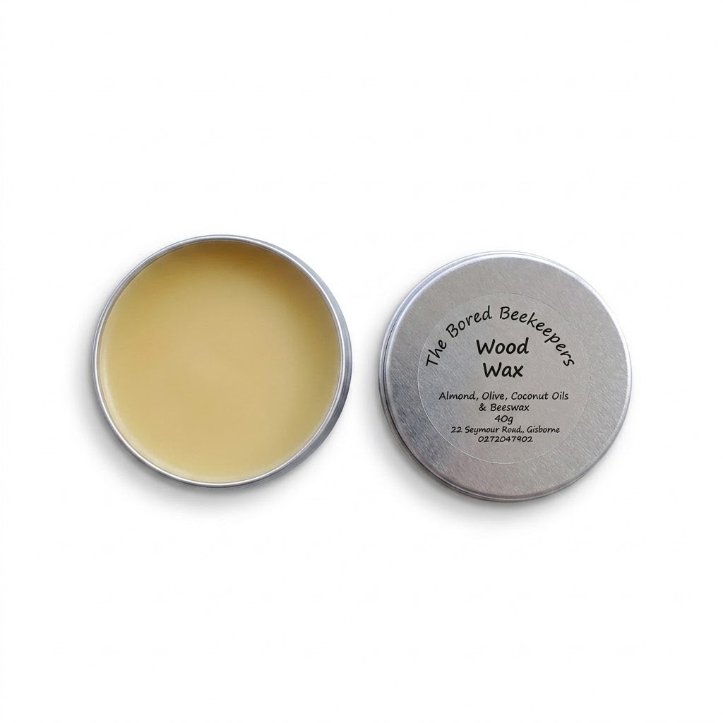Natural Beeswax Wood Conditioner (40g Tin)