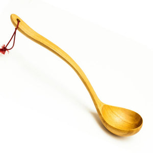 small wooden ladle