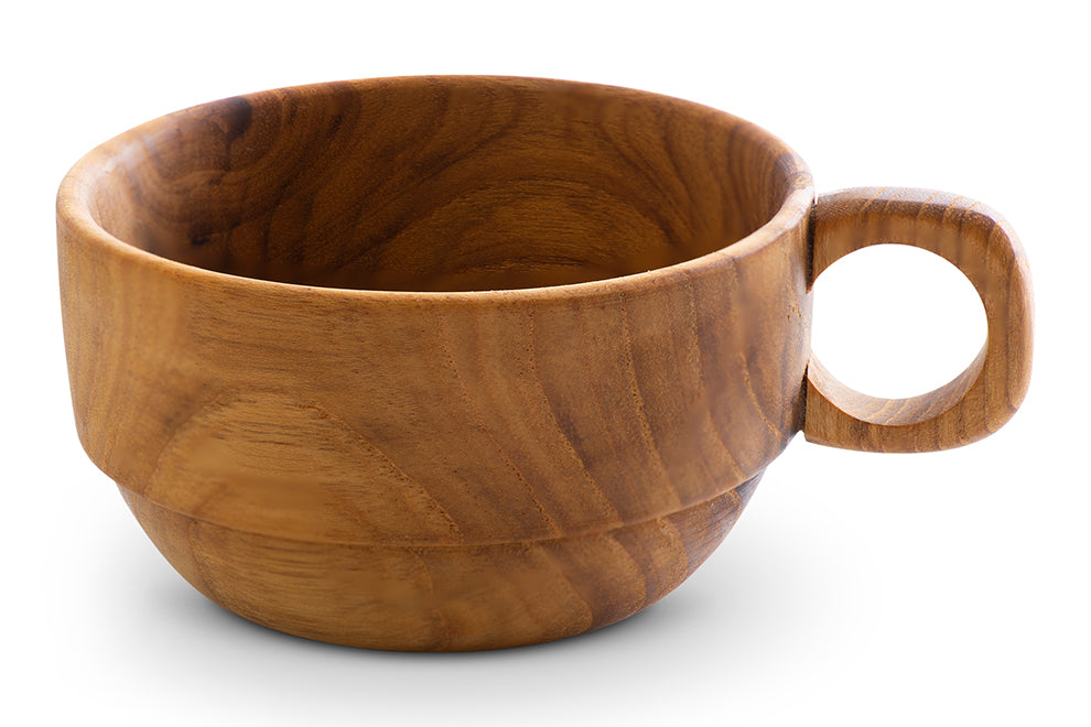 wooden cup