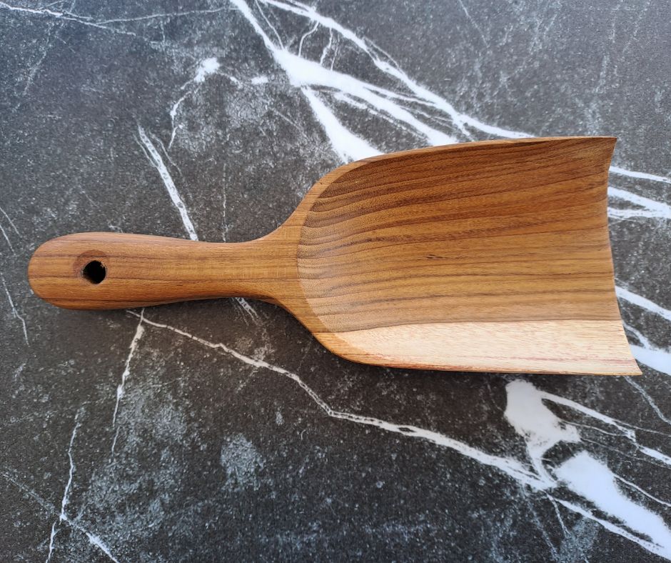 Large Wooden Scoop | Yompai  NZ