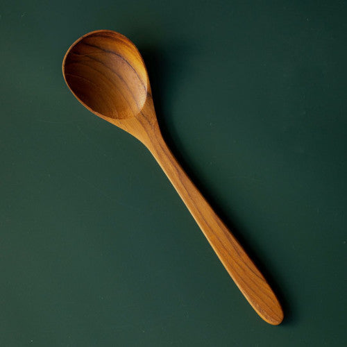 wooden soup spoon