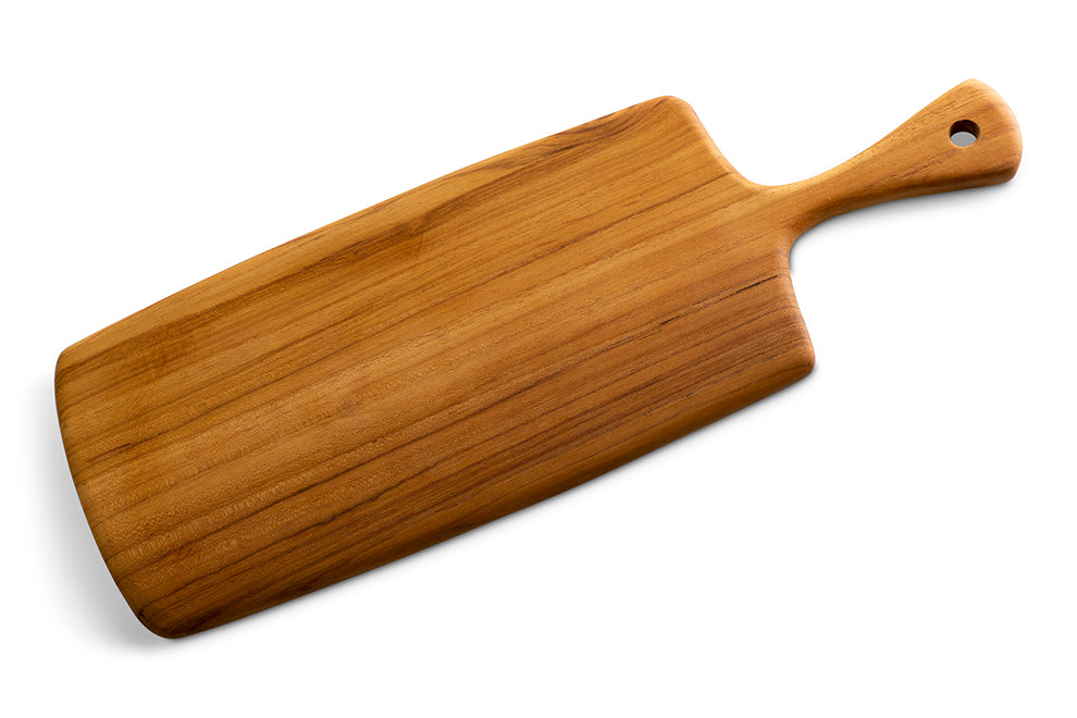 Handcrafted Wooden Cheese Board with handle