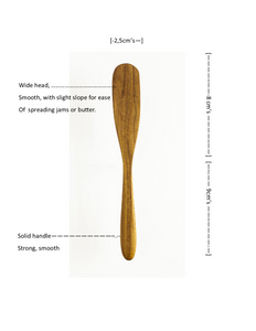 Handmade Wooden Avocado Knife/spreader, for extracting avocado in one piece