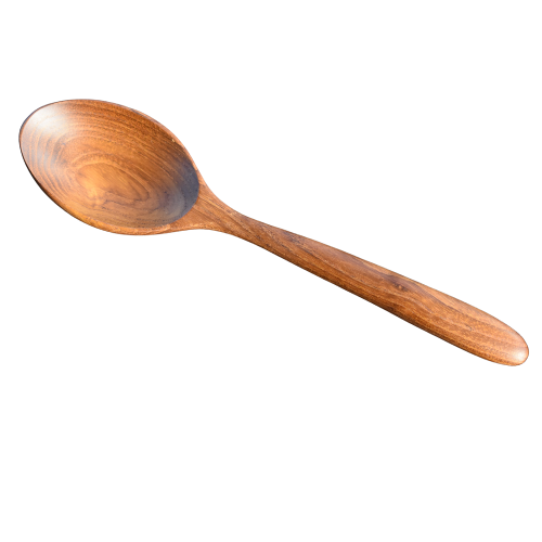 wooden eating spoon