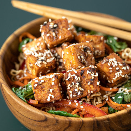 Teak wooden bowl and wooden chopsticks